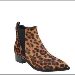Marc Fisher genuine calf hair bootie size 7